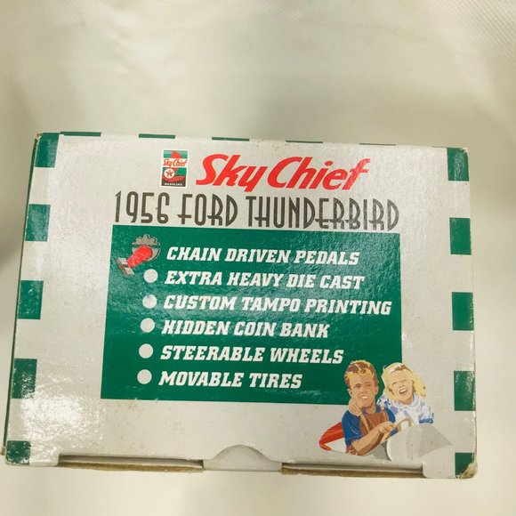 Gearbox Vintage Texaco Sky Chief 1956 Ford Thunderbird Serial #09440 Pedal Car - Picture 6 of 10
